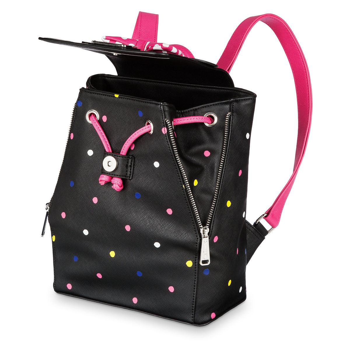 Disney Parks Minnie Mouse Mini Backpack by Loungefly Polka Dot New
