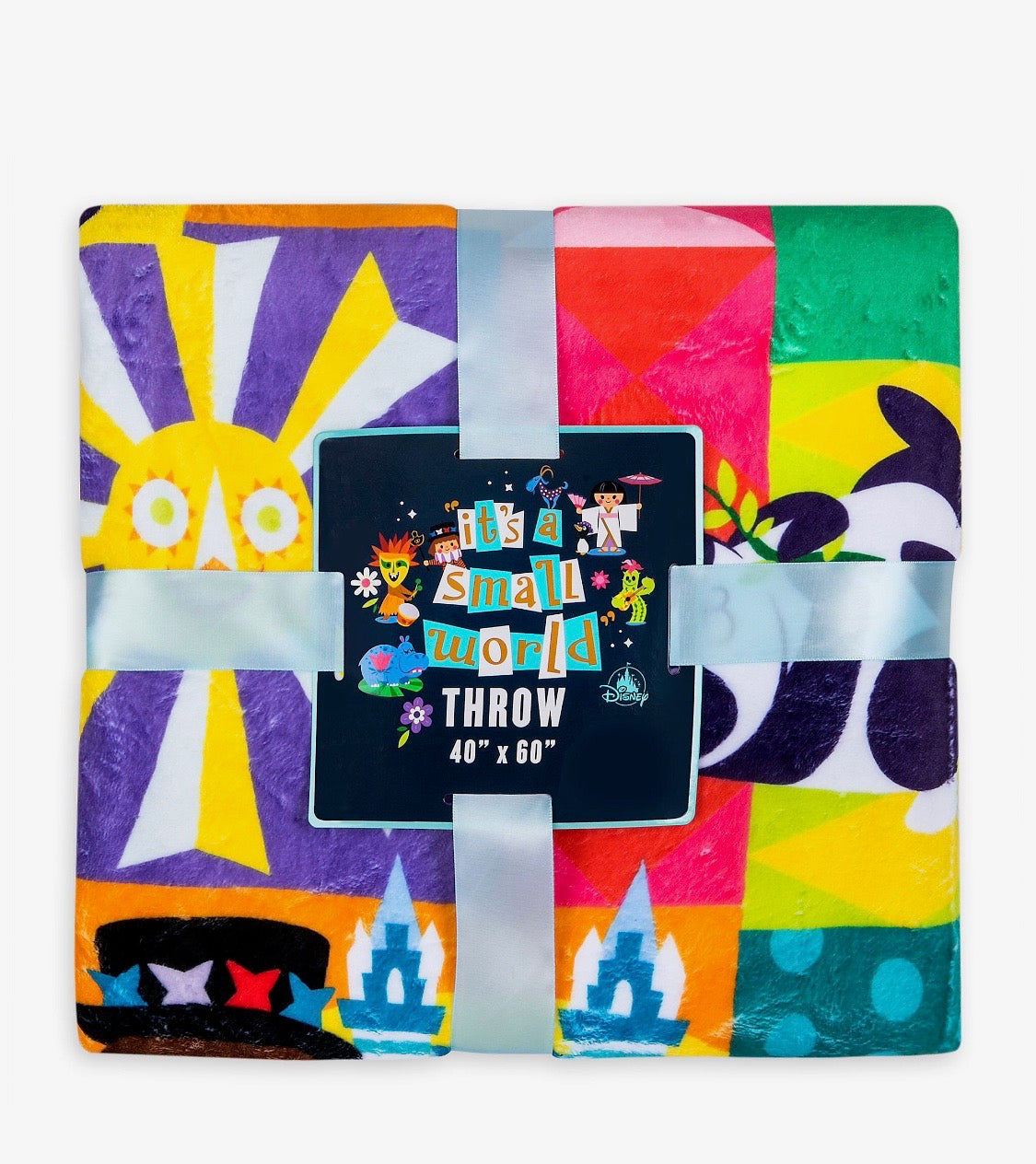 Disney Parks It's a Small World Throw New with Tag