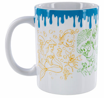 Disney Parks Art Of Animation Resort Ceramic Coffee Mug Ariel Cars Simba New