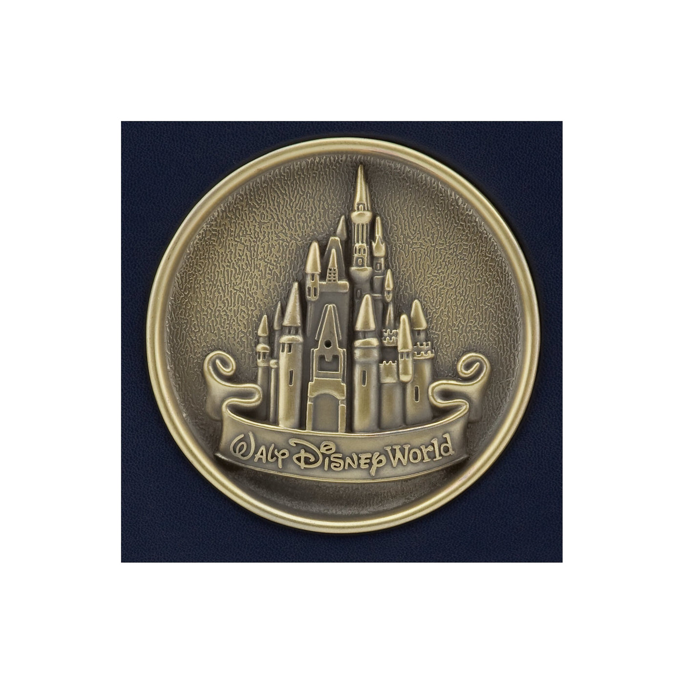 Disney Walt Disney World Resort Castle Medallion Photo Album New