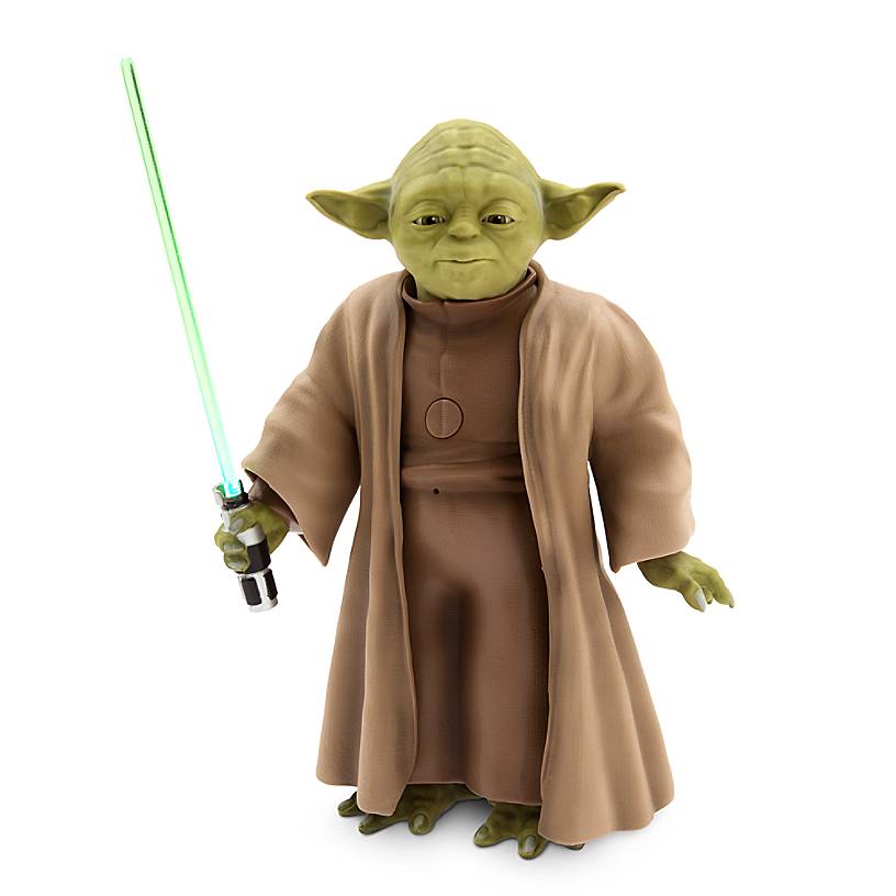 Disney Star Wars Yoda with Lightsaber Talking Action Figure 9