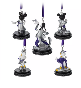 Disney 100 Years of Wonder Mickey and Friends Sketchbook Christmas Ornament Set