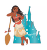 Disney Parks Princess Moana with Castle Pin New with Card