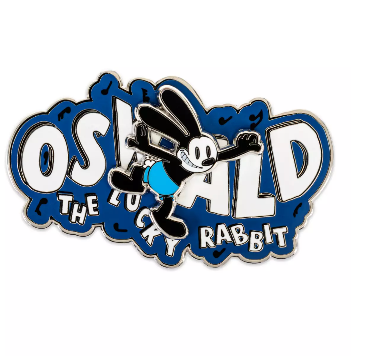 Disney 100 Celebration Oswald the Lucky Rabbit Logo Pin New with Card