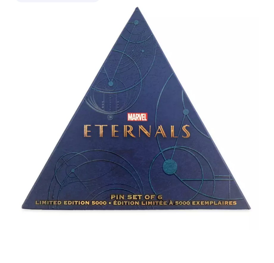 Disney Marvel Eternals Pin Set Limited Edition New with Box