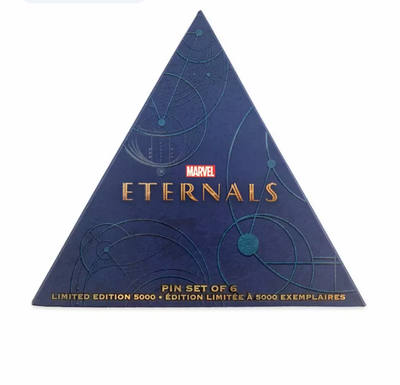 Disney Marvel Eternals Pin Set Limited Edition New with Box