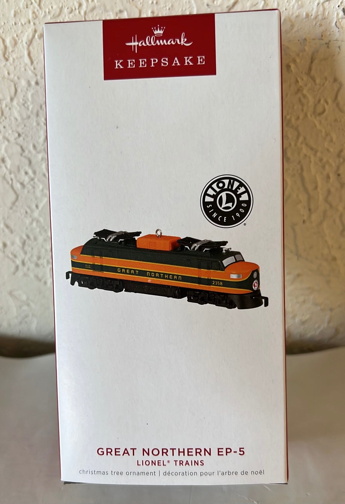 Hallmark 2022 Lionel Trains Great Northern EP-5 Christmas Ornament New With Box