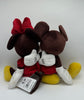 Disney Store Japan Valentine Mickey Minnie Hug Plush Set New with Tag