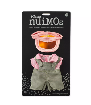 Disney NuiMOs Outfit Olive Overalls with Pink Visor New with Card
