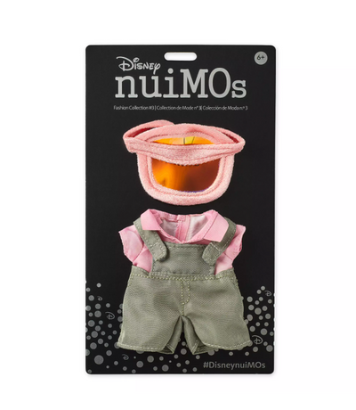 Disney NuiMOs Outfit Olive Overalls with Pink Visor New with Card
