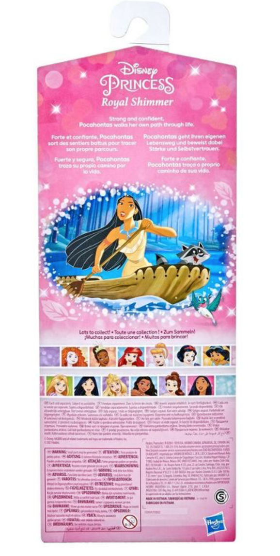 Disney Princess Pocahontas Royal Shimmer Doll