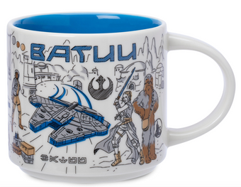 Disney Starbucks Been There Star Wars Batuu Ceramic Coffee Mug New with Box