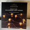 Hallmark 2022 Miniature Decorative Pumpkins Halloween String Lights New w Box