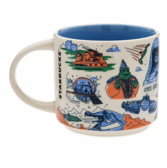 Disney Starbucks Been There Star Wars Naboo Ceramic Coffee Mug New with Box