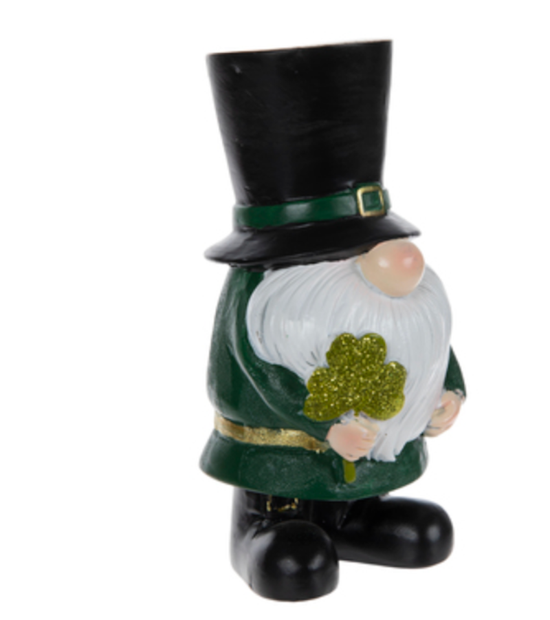 Hobby Lobby St. Patrick's Day Irish Lucky Shamrock Gnome Figurine New with Tag