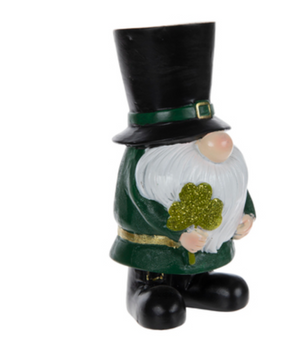 Hobby Lobby St. Patrick's Day Irish Lucky Shamrock Gnome Figurine New with Tag