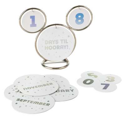 Hallmark Disney 100 Years of Wonder Mickey Ears Perpetual Calendar New With Tag