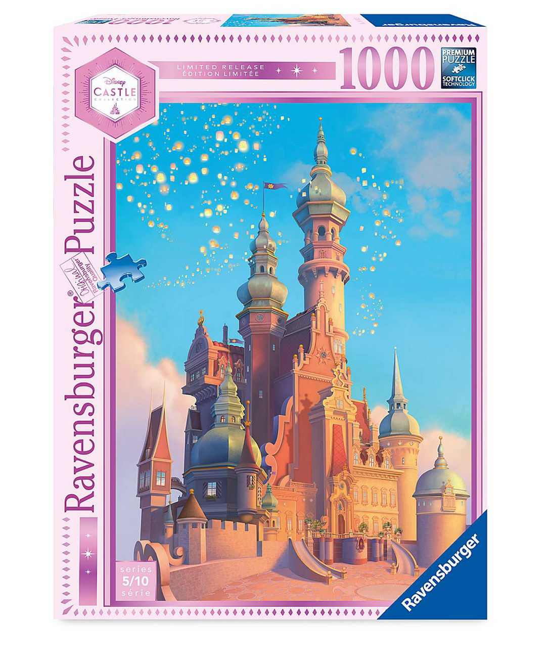 Disney Castle Collection Rapunzel Castle Puzzle Limited New with