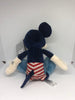 Disney Parks 11inc Mamer Mickey Mouse Americana Plush New with Tags