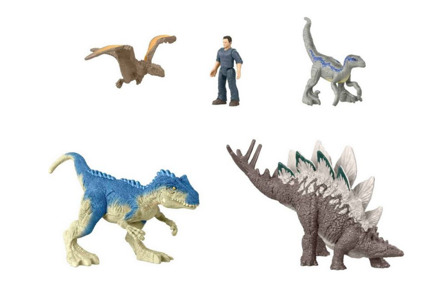 Jurassic World Dominion Minis Chaotic Cargo Dinosaur Figure Set New Wi I Love Characters
