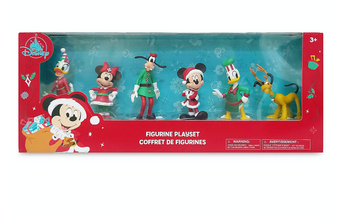 Disney Mickey Mouse and Friends Christmas Holiday Figure Play Set New with Box