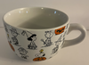 Peanuts All Over Halloween Soup Coffee Mug New