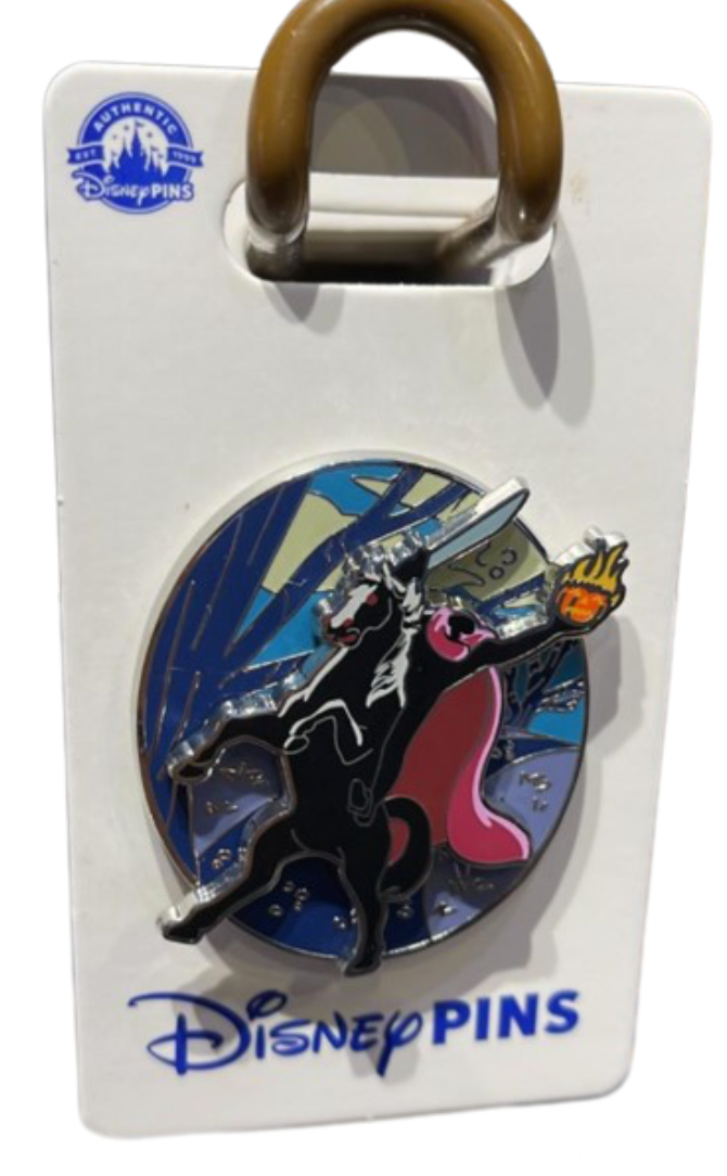 Disney Parks Profile Headless Horseman Villains Pin New with Card