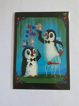 Disney Waiter Waiter by Kristin Tercek Postcard Wonderground Gallery New