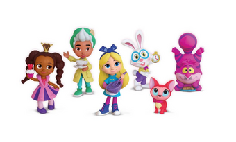 Disney Junior Alice's Wonderland Bakery Friends Set Toy New with Box