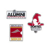Universal Studios Harry Potter Gryffindor Alumni Pin Set New with Card
