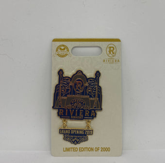 Disney Parks Riviera Resort Grand Opening Pin Limited of 2000 New with Card