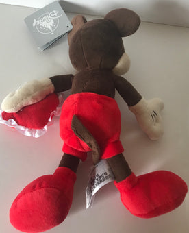 Disney Parks Mickey Mouse Be My Valentine Valentine's Day Plush New With Tags