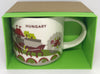 Starbucks You Are Here Collection Hungary Ceramic Coffee Mug New W Box
