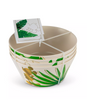 Disney Parks Mickey SilhouetteTropical Bowl Set of 4 New with Tag