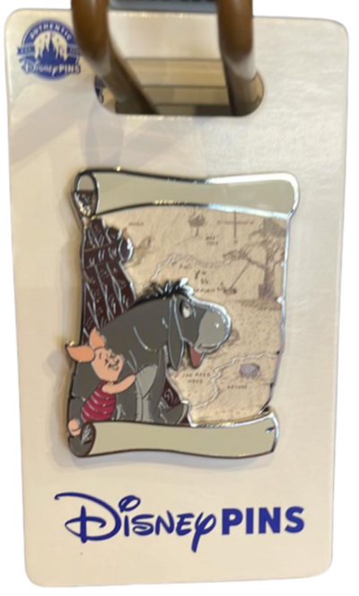 Disney Parks Winnie the Pooh Piglet & Eyesore Friendship Pin New With Card