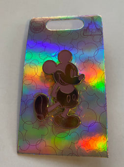 Disney Walt Disney World 50th Anniversary Mickey EARidescent Pin New with Card