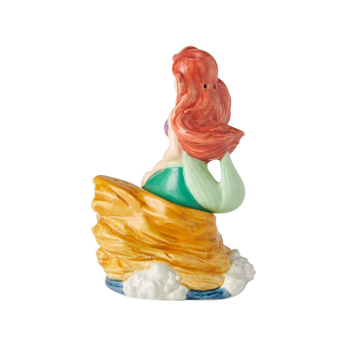Enesco Disney Ceramics Ariel on Rock Salt & Pepper New with Box