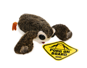 Disney Star Wars The Last Jedi Porg on Board Plush New with Box