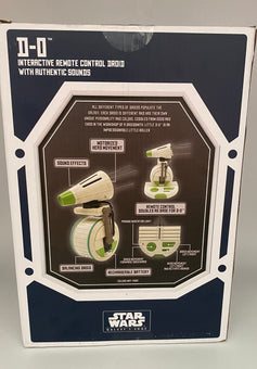 Disney D-0 Interactive Remote Control Droid Depot Star Wars Galaxy’s Edge New