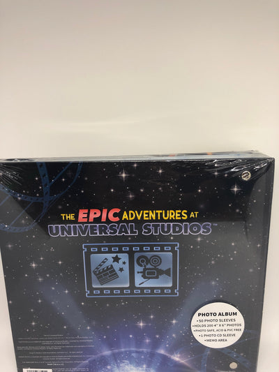Universal Studios The Epic Adventures Photo Album Holds 200 New
