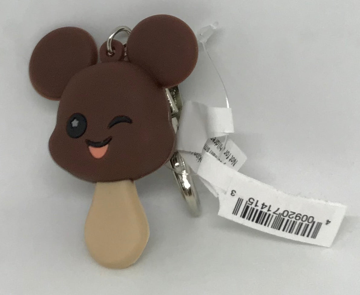 Disney Parks Mickey Ice Cream Bar Wishables Keychain New with Tag