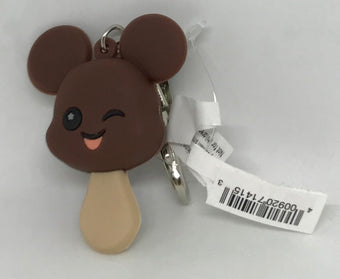 Disney Parks Mickey Ice Cream Bar Wishables Keychain New with Tag