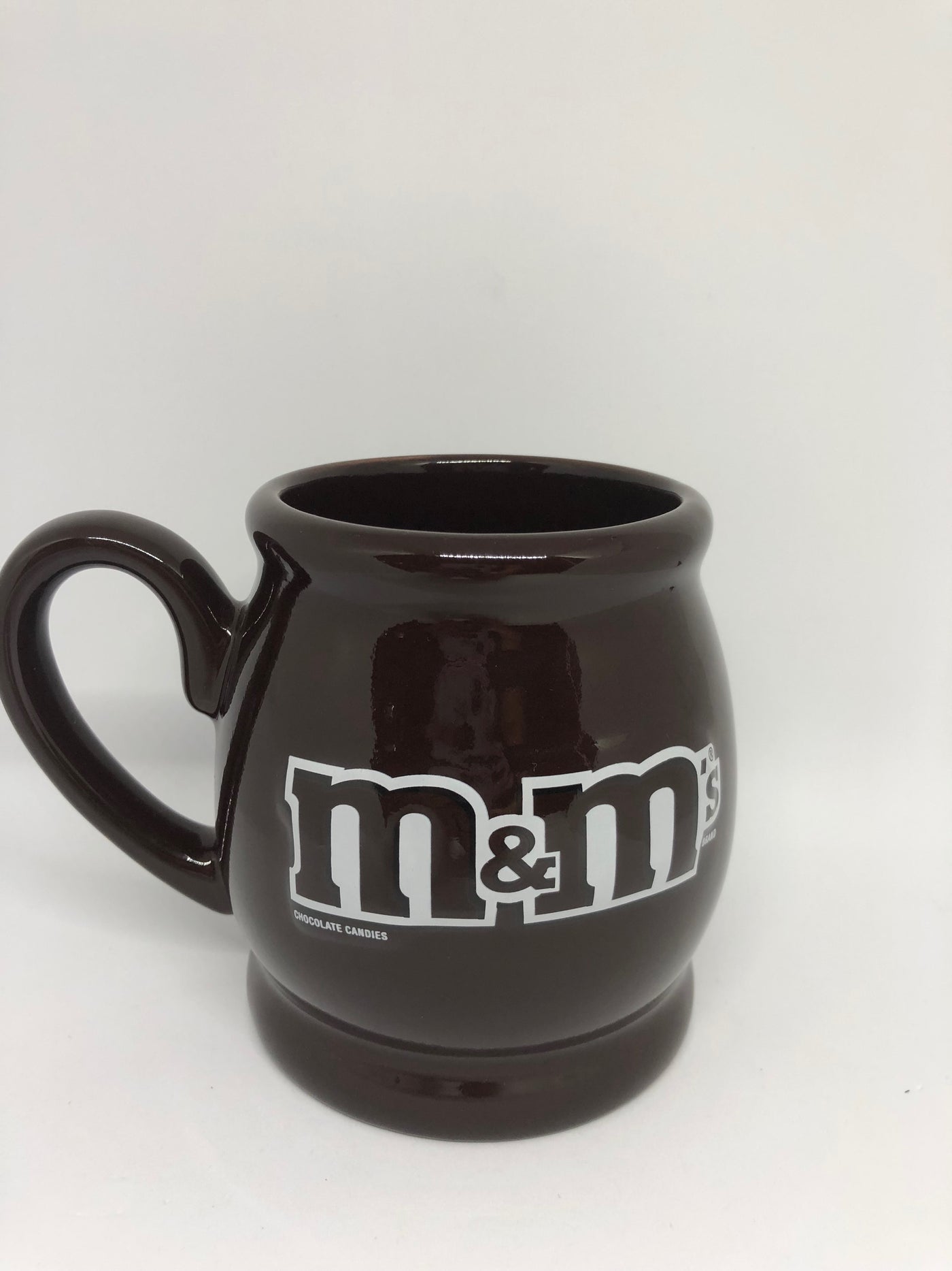 M&M's World Milk Chocolate Candies Yellow and Red Ceramic Coffee Mug New