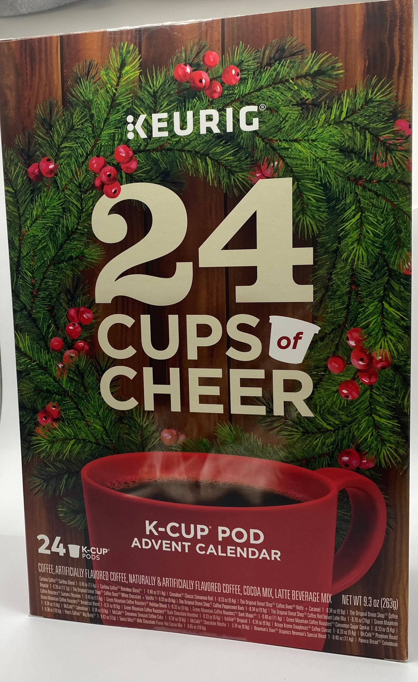 Keurig Coffee Christmas 24 K-Cup Pop Advent Calendar 24 Cups of Cheer New Box