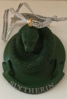 Universal Studios Harry Potter Slytherin House Icon Mascot Christmas Ornament