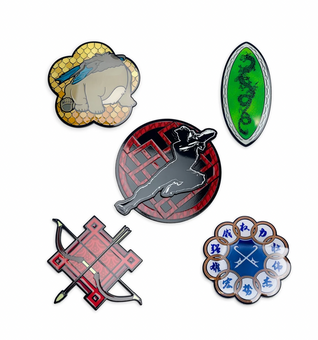 Disney Shang-Chi and the Legend of the Ten Rings Pin Set Limited New with Card