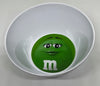 M&M's World Green Character Logo Big Face Bowl New