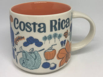 Starbucks Been There Series Collection Costa Rica Coffee Mug New With Box