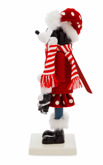 Disney Parks Minnie Mouse Nutcracker Figure Holiday Christmas New with Box