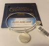 Alex Ani Fantastic Beasts Pick a Side Charm Bangle Silver Finish New with Tags